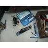 Image 2 : 2 BOXES OF MISC. TIMER, SAWS, SANDERS, CLEVISES, ETC.