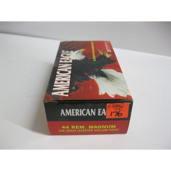 AMERICAN EAGLE .44 REM. MAG 240GRS JACKETED HOLLOW POINT