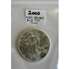 Image 1 : 2000 USA 1 OZ. .999 SILVER $1 COIN (TAX EXEMPT)