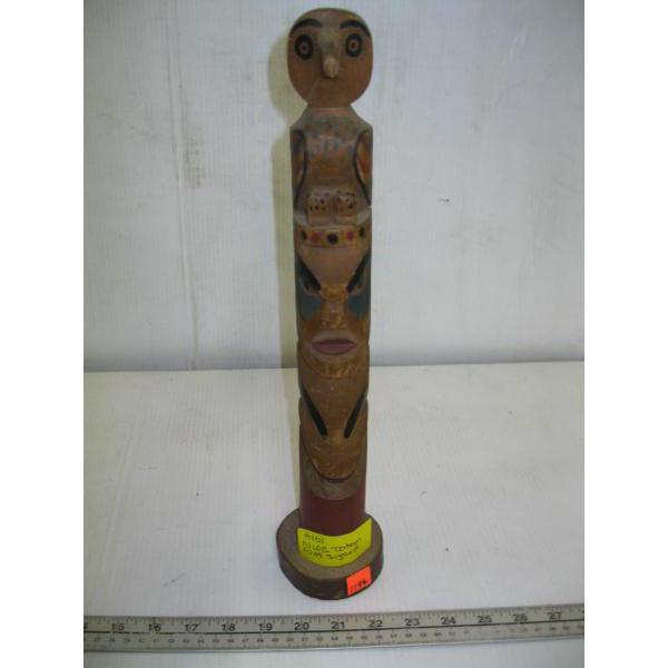 NWC COLORED TOTEM, NOT SIGNED