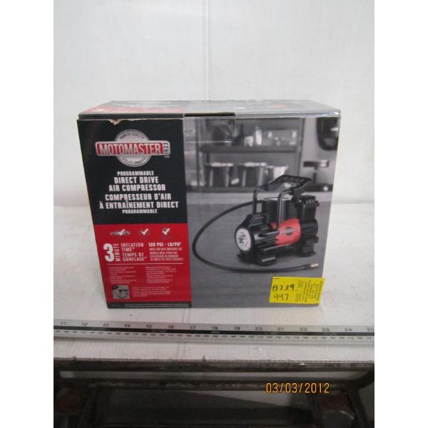 MOTOMASTER 12V COMPRESSOR