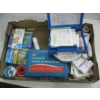 Image 5 : 2 BOXES MISC. FIRST AID KITS, ETC.