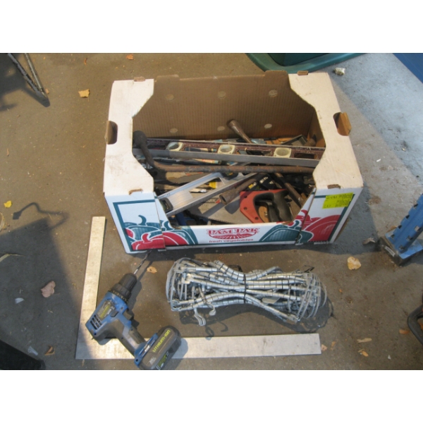 MISC. TOOLS, CABLE TIRE CHAINS, ETC.
