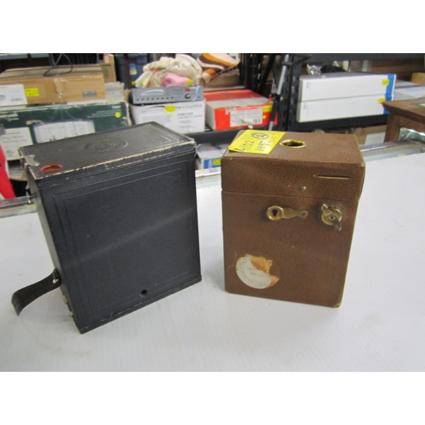 2 ANTIQUE CAMERAS
