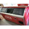 Image 3 : LG. VICTOR COCA COLA REFRIGERATED CABINET W/BAR TOP
