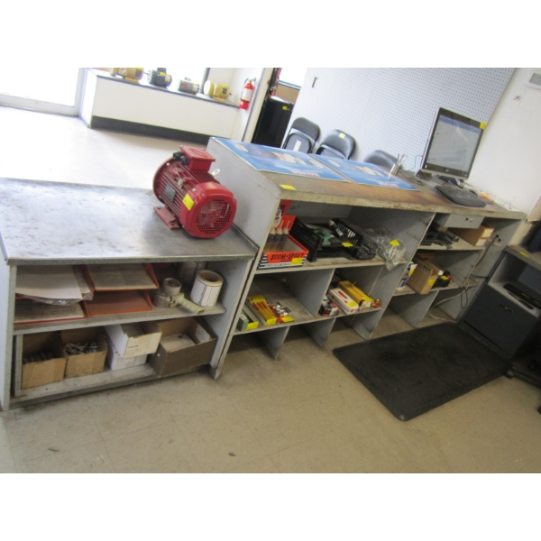 24"X96" COUNTER W/3' SIDE PIECE