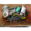 Image 5 : BROWN BIN OF MISC. TOOLS, NAILS, ETC.
