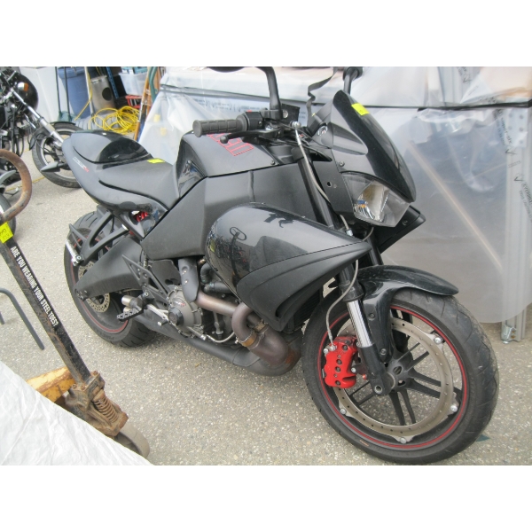 2009 BLACK BUELL 1125CR MOTORCYCLE, VIN 4MZYL04D393C02333 - WITH PAPERS