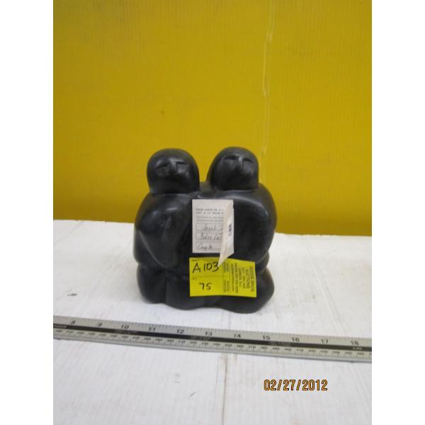 COUPLE FIGURINE BY BAKER LAKE