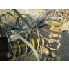 Image 2 : MISC. PLOW, 2 WOODEN AXLE & WHEELS - 1 RUBBER, 1 STEEL