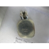 Image 3 : .925 SILVER PENDANT W/BLUE DESIGN STONE