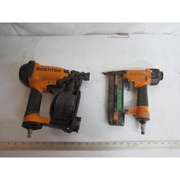 BOSTICH COIL NAILER & BOSTICH BRAD NAILER