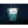 Image 2 : SILVER & TURQUOISE BOLO TIE  