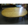 Image 1 : OAK OVAL COFFEE TABLE