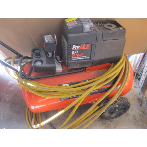 PRO AIR 2 5.0 20 GALLON AIR COMPRESSOR