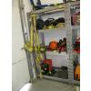 Image 1 : METAL SHELF UNIT, APPROX. 41"X6'X2' - SHELF UNIT ONLY