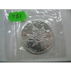 Image 1 : 1989 1 OZ. .999 SILVER COIN (TAX EXEMPT)