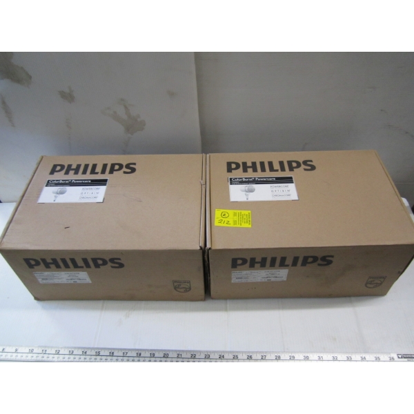 2 NEW PHILLIPS COLOR BURST POWER CORE LIGHTS