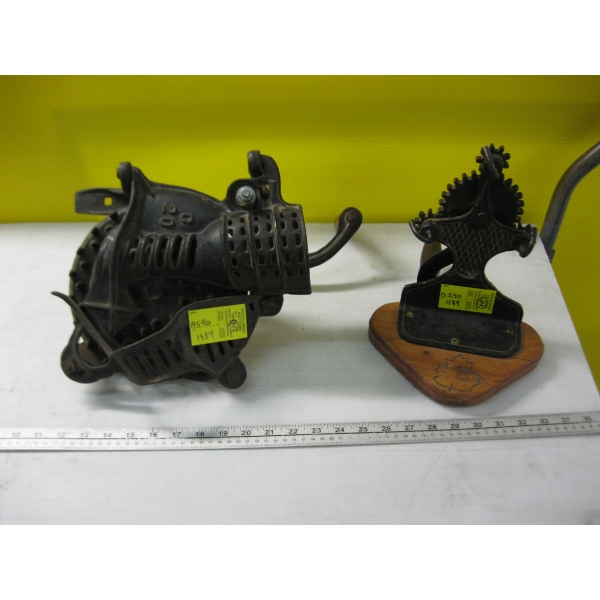 HAND CRANK CORN HUSKER & A ROPE BRAIDER