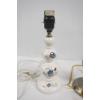 Image 2 : 3 TABLE LAMPS - NO SHADES