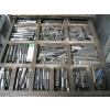 Image 5 : WOODEN 5 DRAWER CABINET W/ASST. BITS, TAPS, DRILLS, ETC.