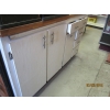 Image 1 : ARBORITE TOP COUNTER W/DRAWERS & CUPBOARD