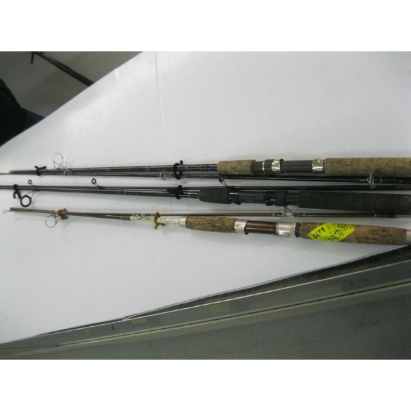3 SPINING RODS