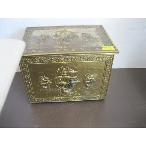 BRASS SHIP BOX