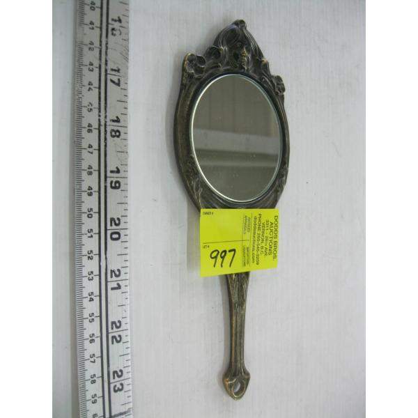 SM. BRASS HAND MIRROR