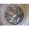 Image 3 : CARVED WOODEN WALL HANG