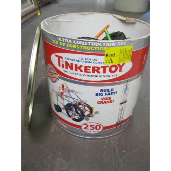 LG. DRUM W/TINKER TOYS