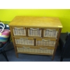 Image 1 : 6 DRAWER BASKET TYPE STORAGE TABLE