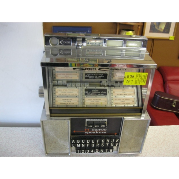 SEEBURG CONSOLETTE TABLETOP JUKEBOX