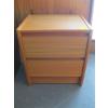 Image 1 : TEAK 2 DRAWER NIGHTSTAND