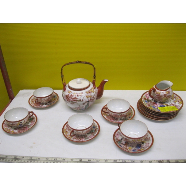 JAPANESE GEISHA TEA SET