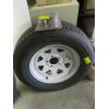 Image 1 : 5 BOLT 15" TRAILER TIRE - ST205/7515 - W/BEARING BUDDIES