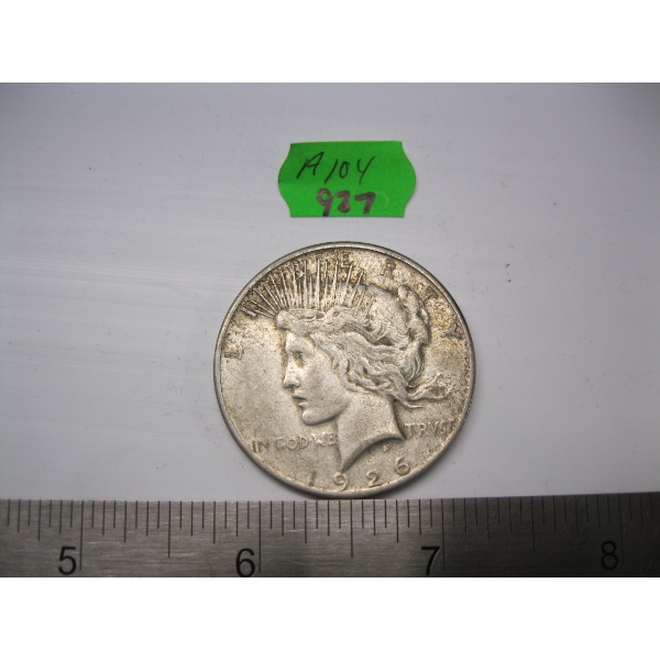 AMERICAN 1926 SILVER $1