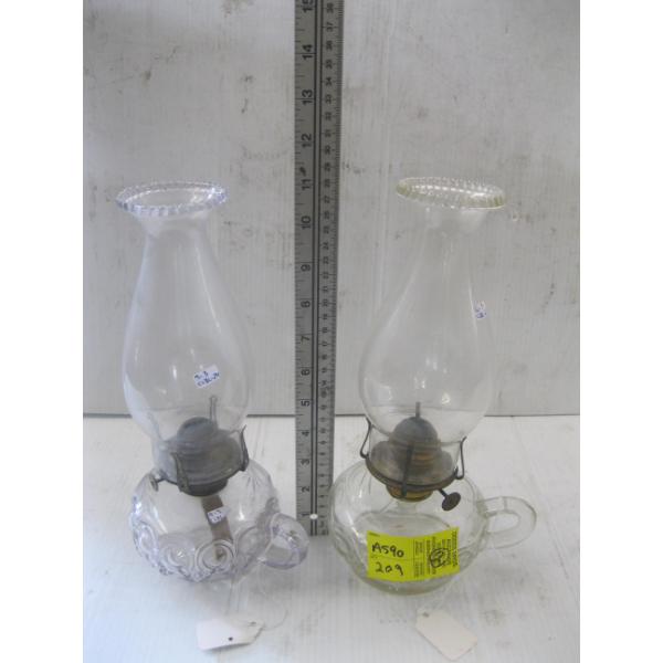 2 FINGER OIL LAMPS