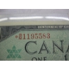 Image 2 : 1967 CENTENNIAL $1 BILL W/ASTERISK SERIAL #
