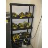 Image 1 : BLACK PLASTIC SHELF UNIT - SHELF UNIT ONLY