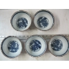 Image 2 : 5 PIECE CHINESE BOWL SET W/BOX