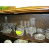 Image 1 : ASST. CRYSTAL: VASES, DECANTER, GLASSES, ETC.