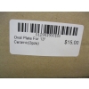 Image 2 : 33 - 13" OVAL CERAMIC PLATES