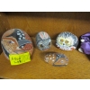 Image 2 : COLLECTABLE PAINTED ROCKS, CLOWN & BRASS DUCKS