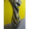 Image 2 : LG. GLASS VASE W/DRIED FLOWERS