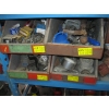 Image 1 : 4 BINS OF MISC. CHAIN, FILES, NAIL PULLER, ETC.