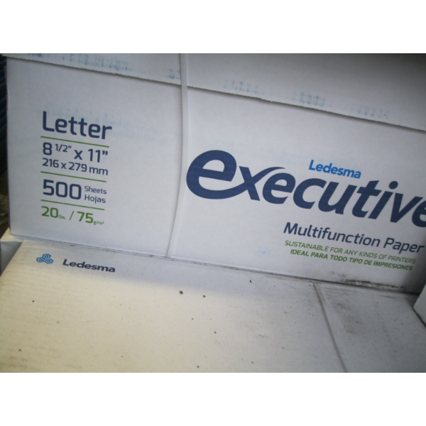 BOX OF NEW WHITE PAPER - 8 1/2 X 11