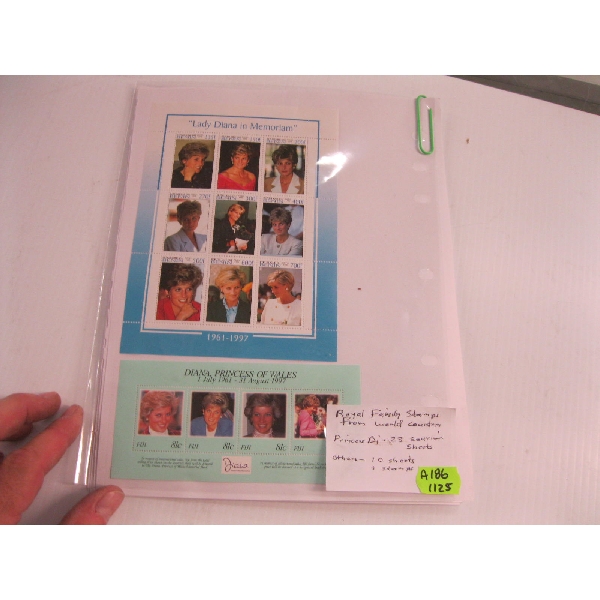 ROYAL FAMILY ASST. STAMPS