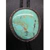 Image 2 : NAVAJO BOLO SILVER W/TURQUOISE STONE TIE