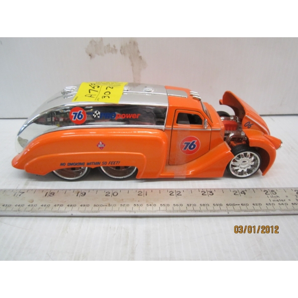 ORANGE DIECAST CAR